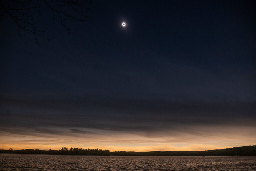 Millions of people spanning Mexico, the US, and Canada cast their gaze skyward on Monday to witness the awe-inspiring spectacle of a total solar eclipse tracing a slender path of darkness across the continent.