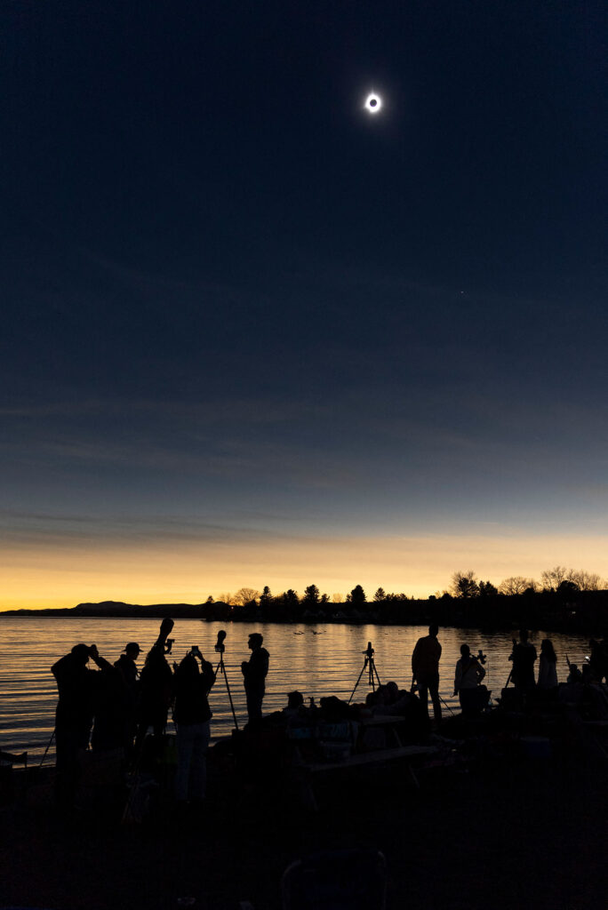 Millions of people spanning Mexico, the US, and Canada cast their gaze skyward on Monday to witness the awe-inspiring spectacle of a total solar eclipse tracing a slender path of darkness across the continent.